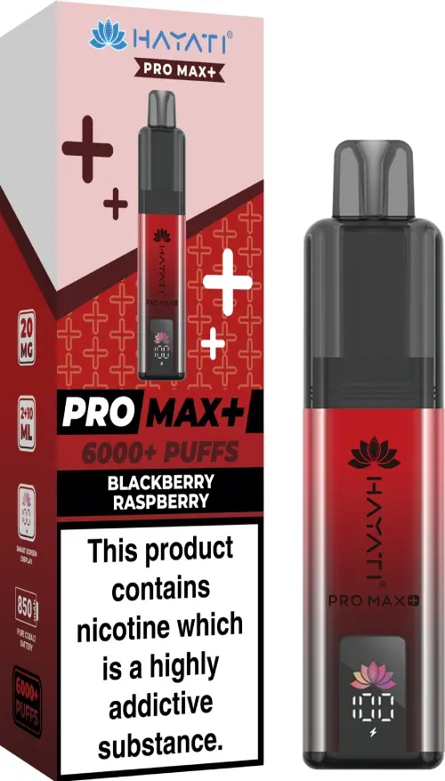 Hayati Pro Max Plus  - 10mg | Blackberry Raspberry